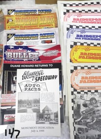 BRIDGEPORT/ALCYON RACING MAGAZINES / PROGRAMS 1980’S-2020’S (50) & VINTAGE RACING