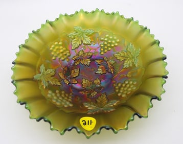 GRAPE & CABLE BOWL (NORTHWOOD)