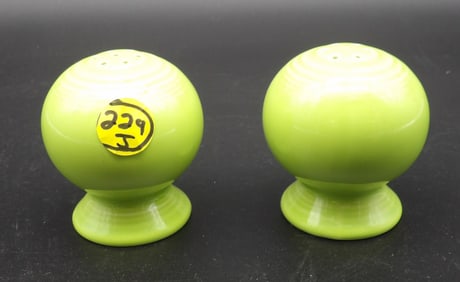 FIESTA ‘BALL STLYE’ SALT & PEPPER SHAKERS