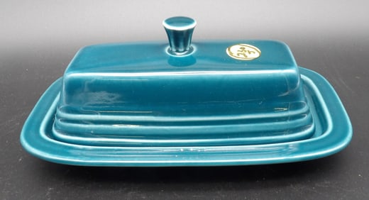 FIESTAWARE COVERED BUTTER DISH
