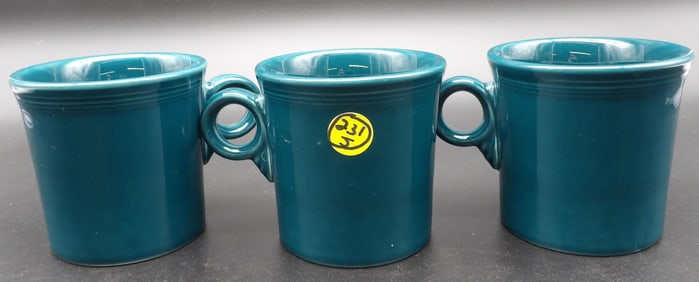 FIESTA COFFEE MUGS (3)