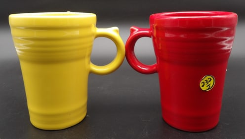 FIESTA TAPERED MUGS (2)