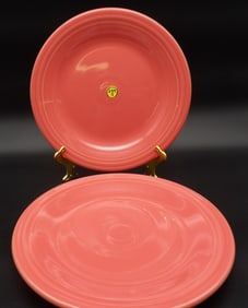 FIESTAWARE DINNER PLATES (2)