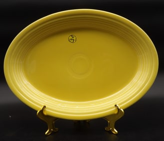 FIESTA OVAL SERVING PLATTER – SUNFLOWER YELLOW