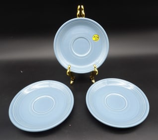FIESTA CLASSIC RIM SAUCERS (3) – PERIWINKLE BLUE