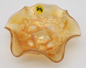 FENTON STRAWBERRY BOWL