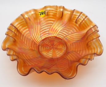 RIBBON TIE BOWL BY FENTON