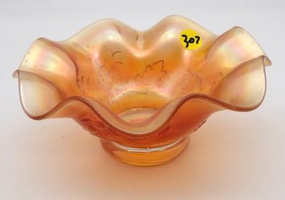 DUGAN MARIGOLD RUFFLED CANDY DISH / BOWL