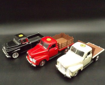DIE CAST CHEVY TRUCKS (3) LOT