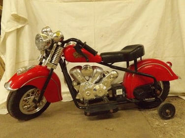 CHILDREN’S ELECTRIC RIDING INDIAN MOTORCYCLE