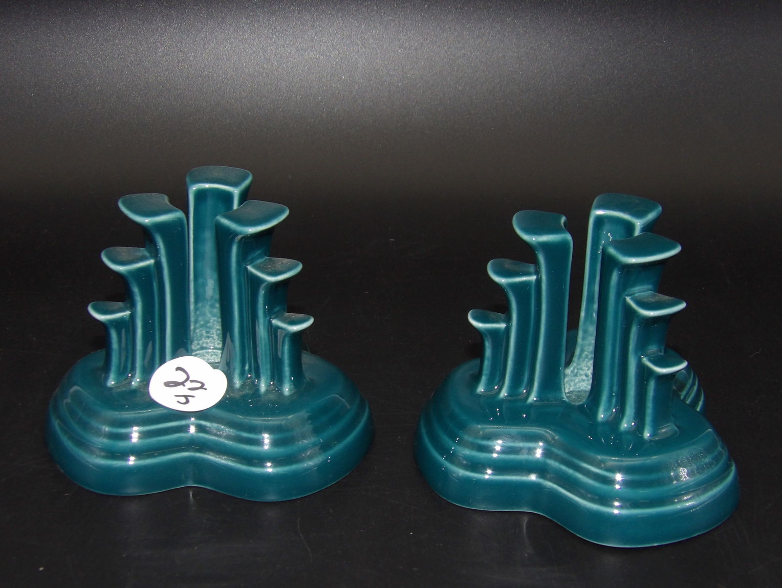Fiestaware Tripod Candle Holders (2) (1 of 3)