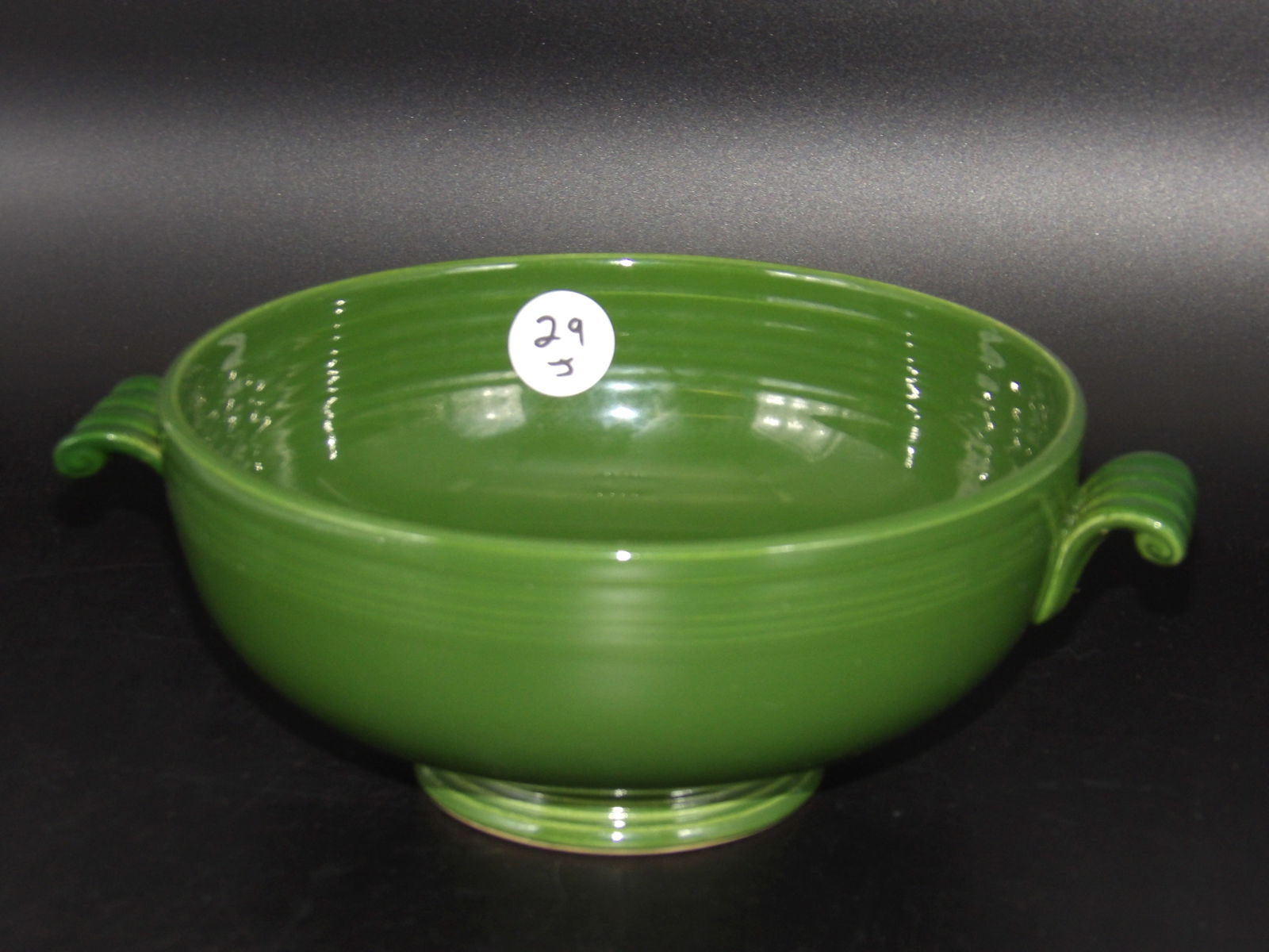Fiesta Handled Cream Soup Bowl (1 of 3)
