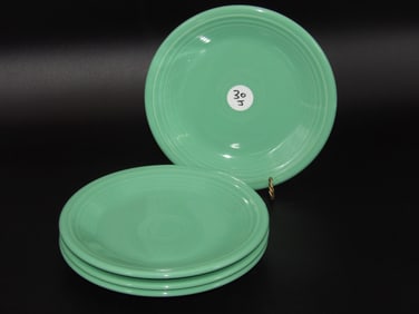 Fiesta Classic Dinner Plates (4) - Sea Mist Green