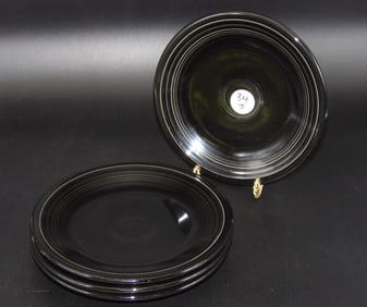 Fiesta Dinner Plates (4) - Black
