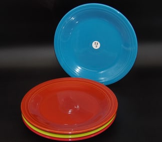 Fiesta Dinner Plates (4)