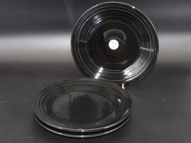 Ikea Natbarb Dinner Plates (3) - Black