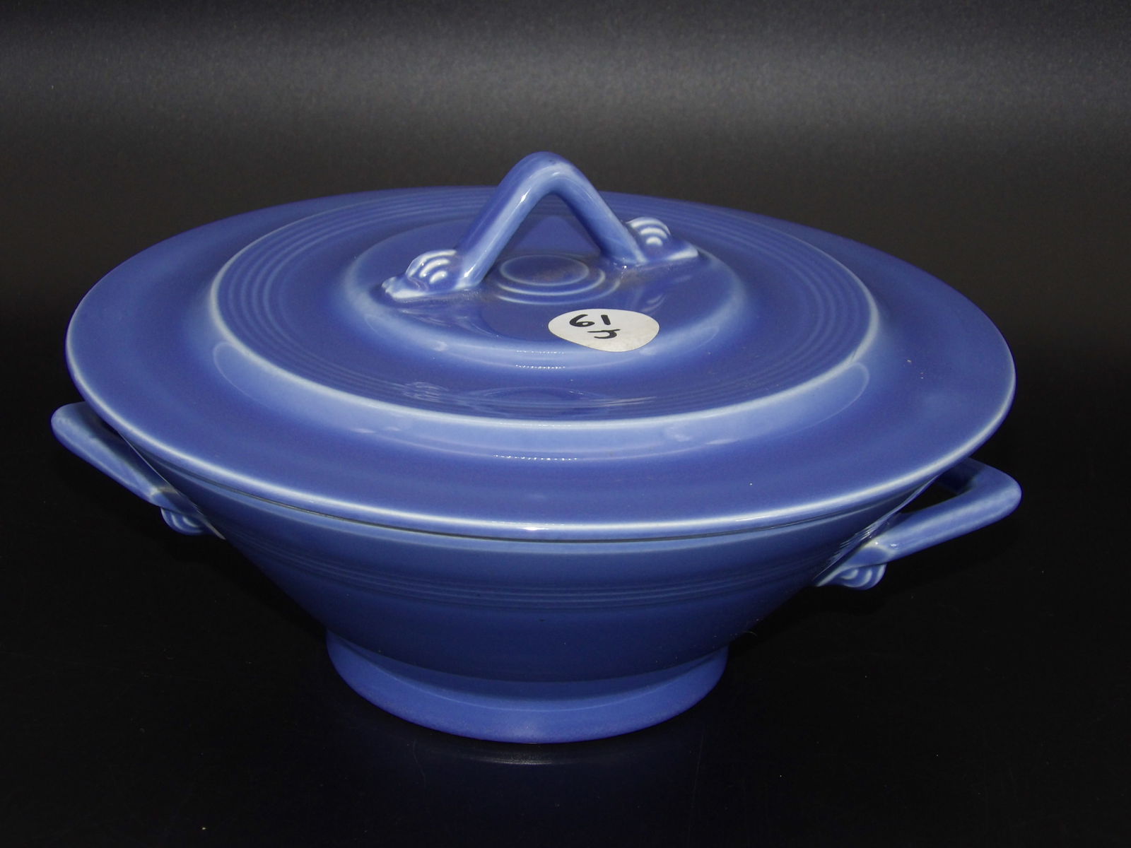 Homer Laughlin Harlequin Covered Casserole Dish (1 of 2)