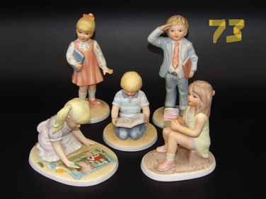 Frances Hook Ceramic Figurines (5)