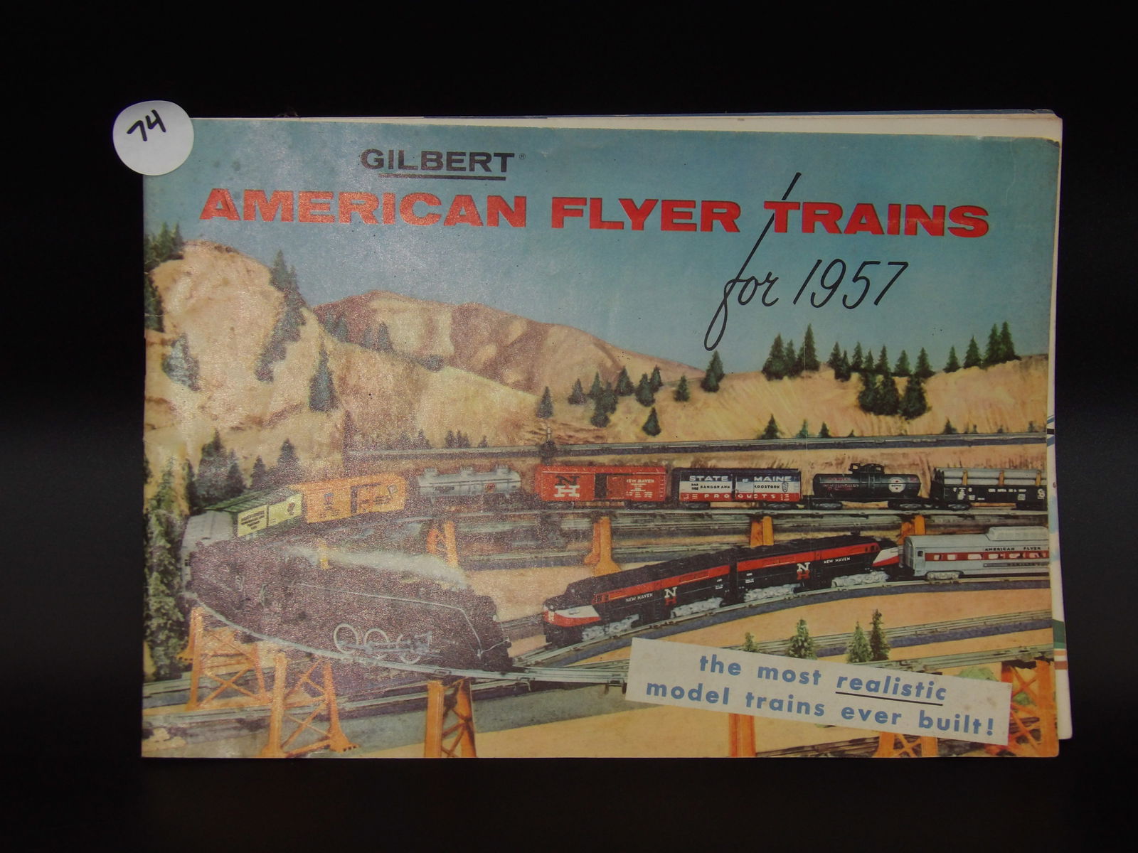 Gilbert American Flyer Train Catalog 1957 (1 of 4)