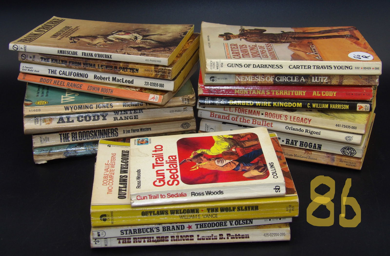 Vintage Western Paperback Books (20) (1 of 2)