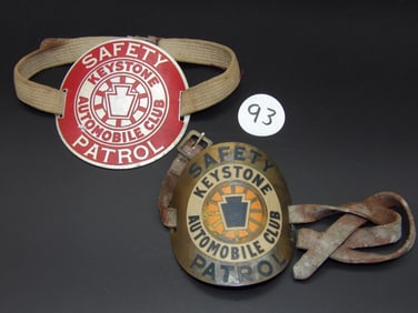 Keystone Automobile Club Safety Patrol Badges