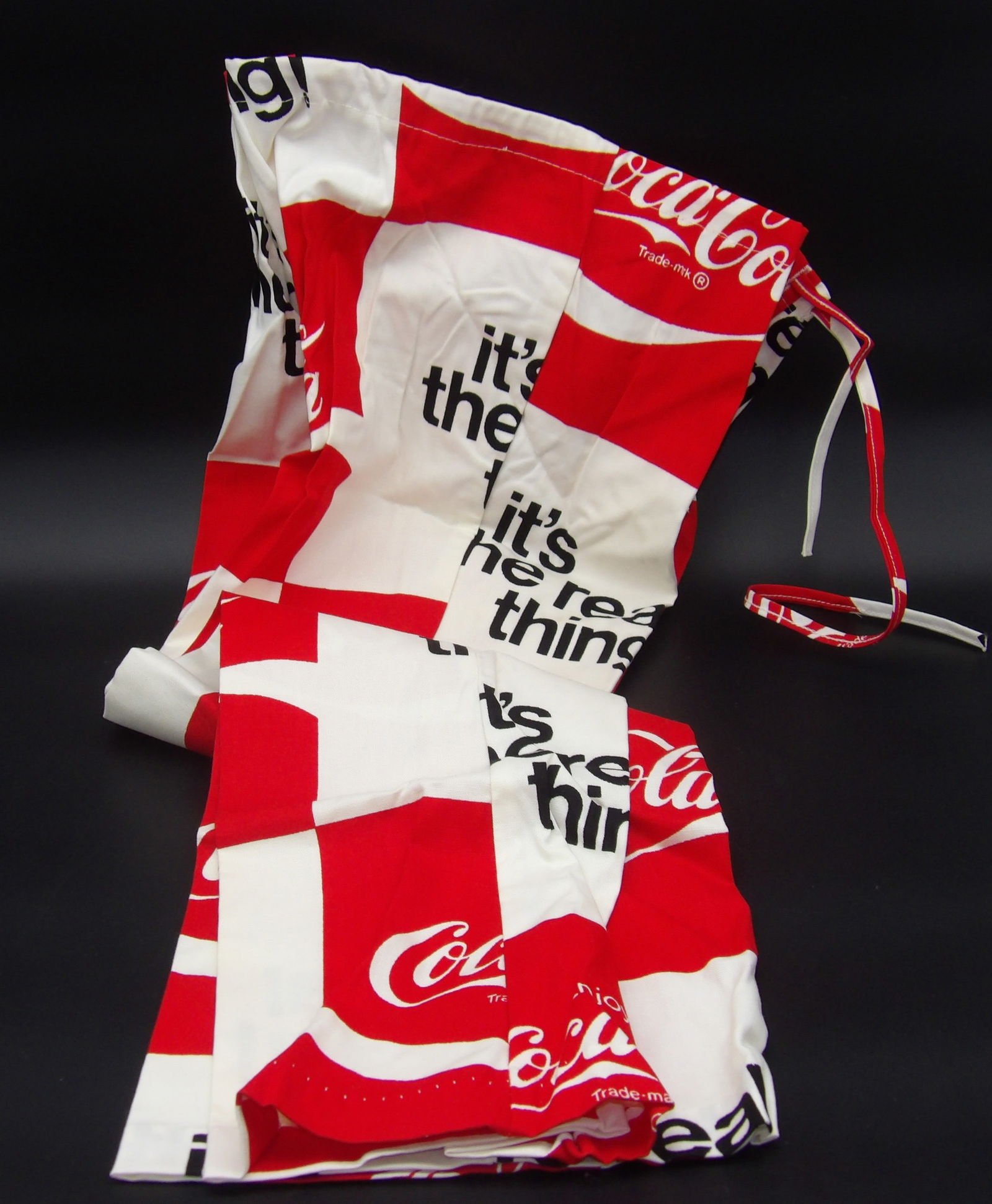 Coca-Cola Bell Bottom Drawstring Beach Pants (1 of 3)