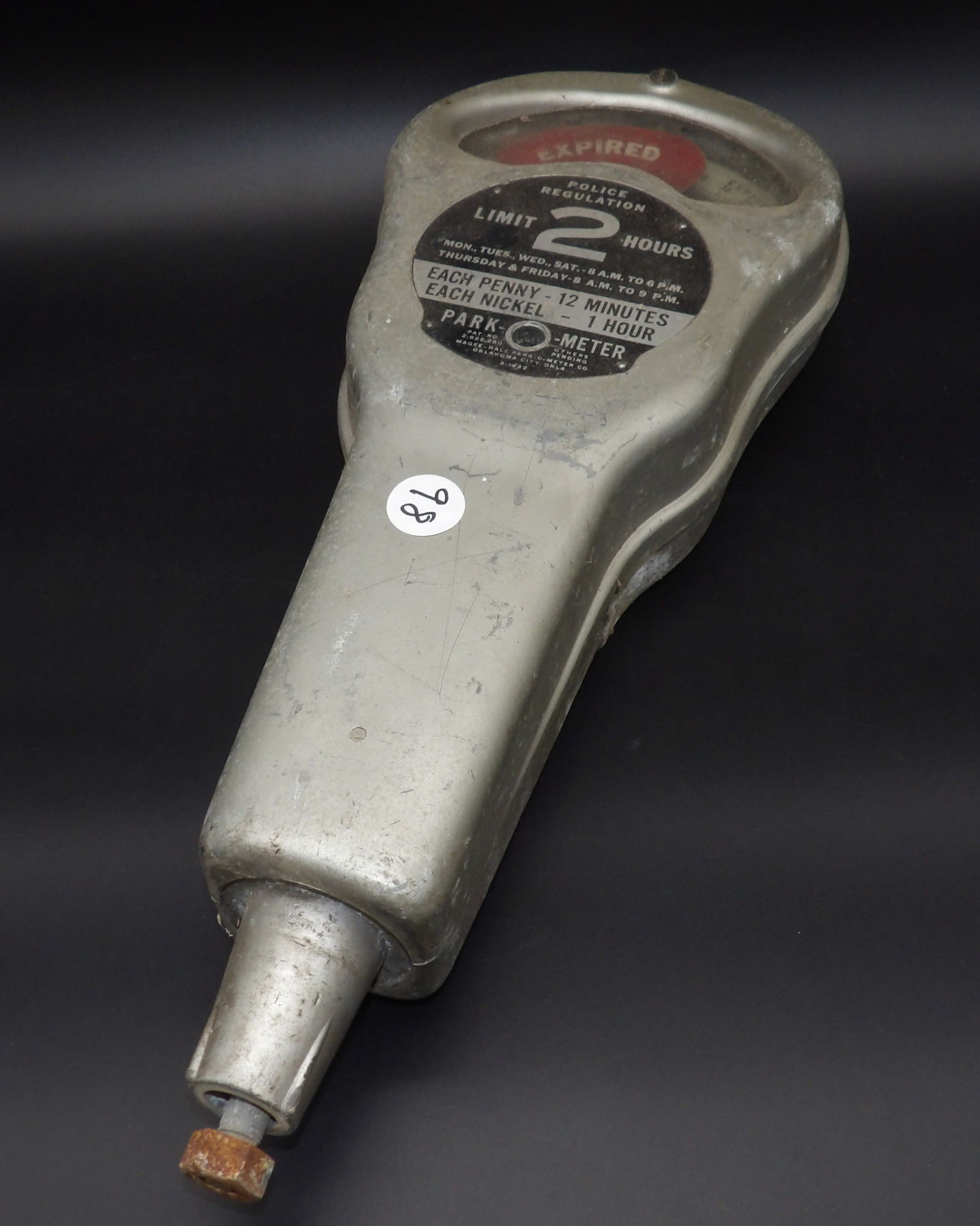 Rockwell "Park-O-Meter" Head (1 of 3)