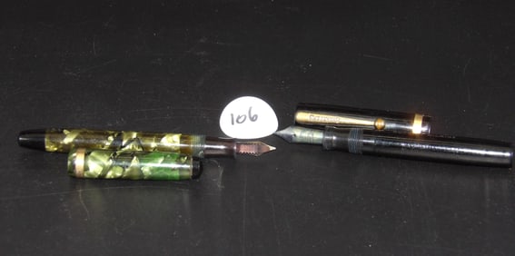 Vintage Fountain Pens (2) - Scheaffer's , Parker Challenger