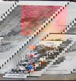 Framed Racing Posters (3)