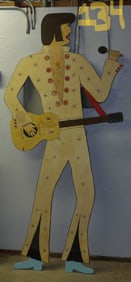 Elvis Presley Wood Stand Up Figure / Sign (8 Ft)