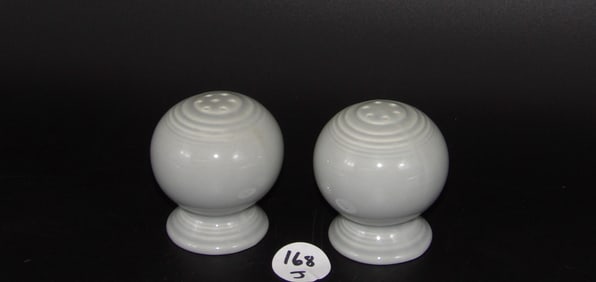 Fiestaware Ball-style Salt & Pepper Shakers