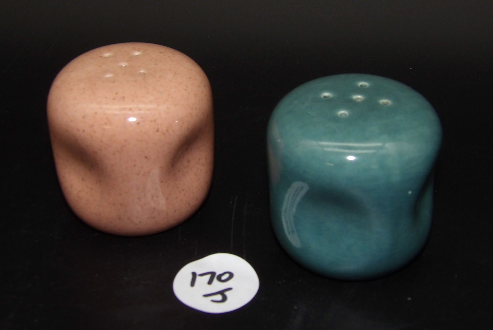 Russel Wright American Modern Salt & Pepper Shakers (1 of 2)