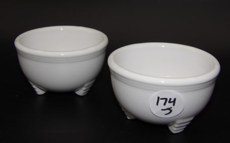 Fiestaware Tripod Bowls (2)