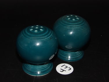 Fiestaware Round Ball Salt & Pepper Shakers