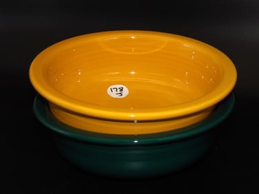 Fiestaware Fruit Bowls (2)