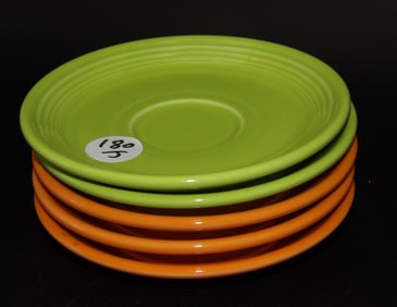 Fiestaware Saucer Plates (5)