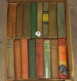 Vintage Western Hardcover Books (20)