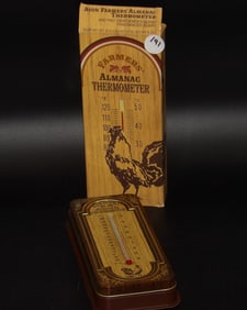 Farmer's Almanac Thermomenter Tin & Soaps