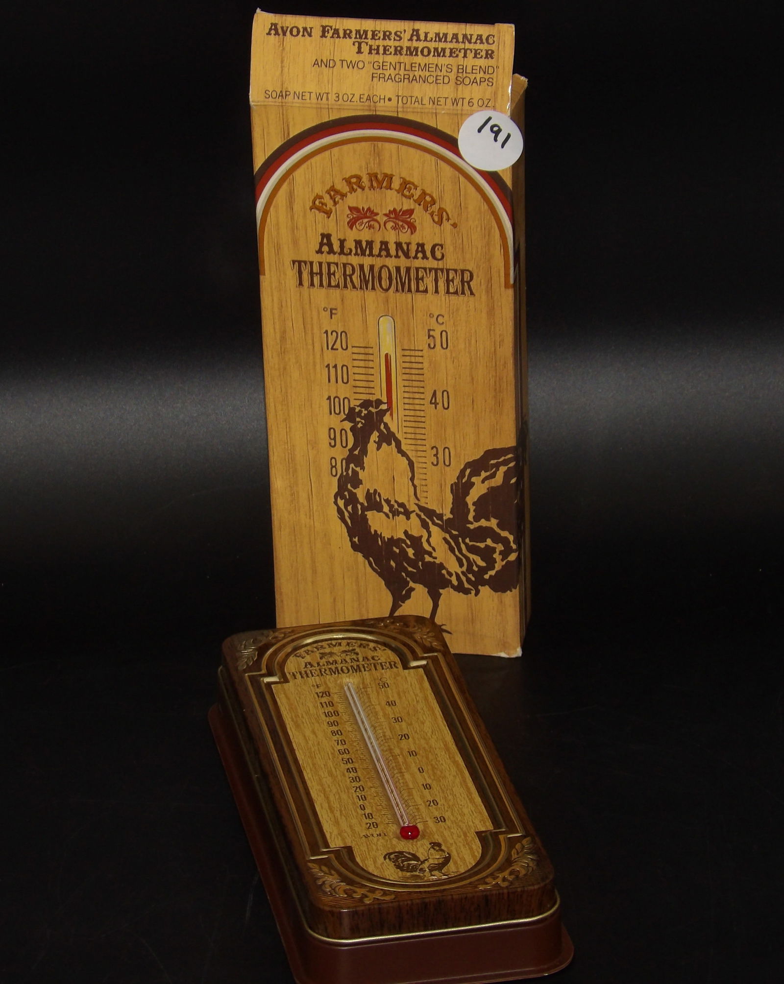 Farmer's Almanac Thermomenter Tin & Soaps (1 of 2)