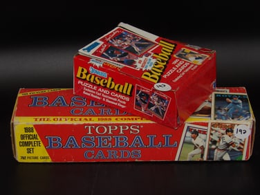 Donruss 1990 Baseball Cards & Topps 1988 Baseball Cards