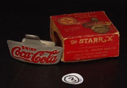 Coca Cola Starr-X Bottle Opener In Box