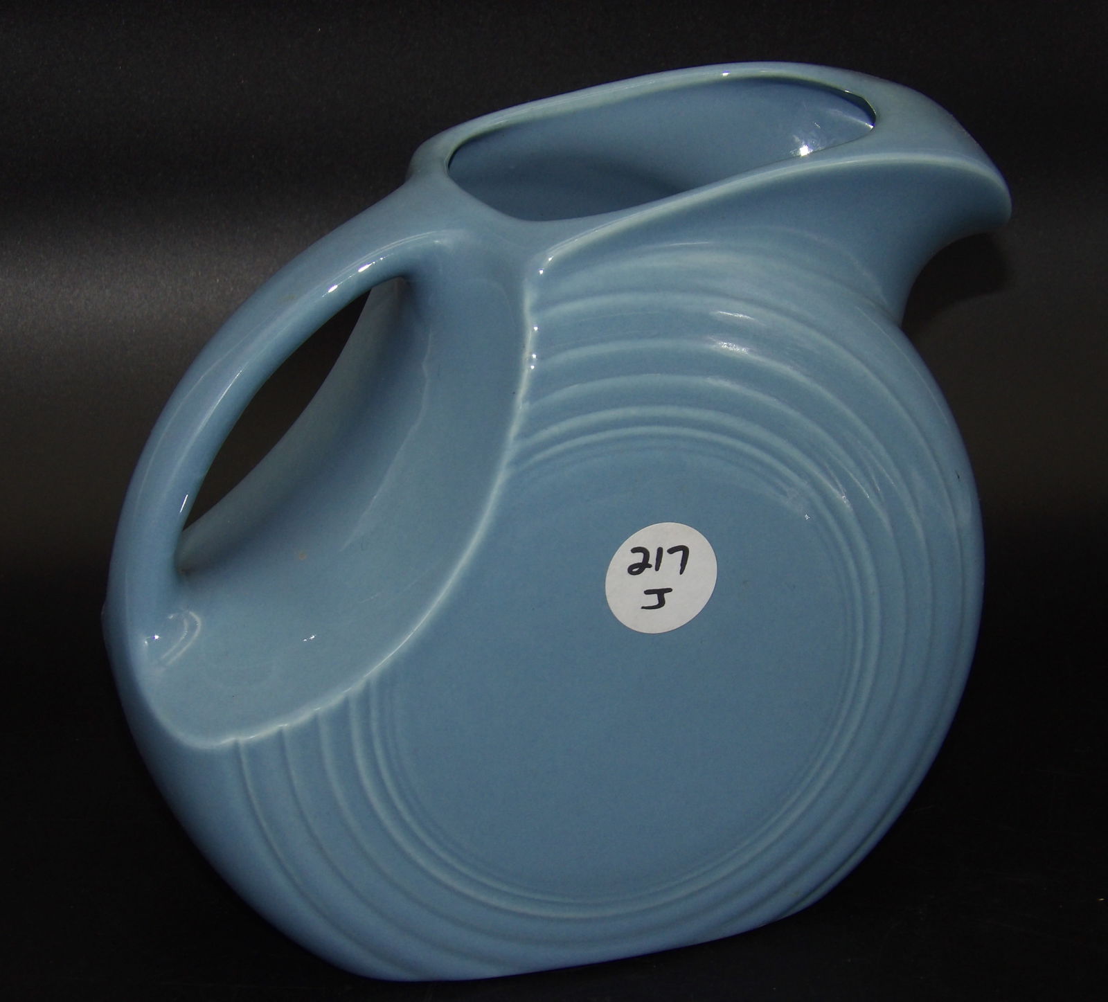 Fiestaware Large Disc Pitcher (1 of 2)