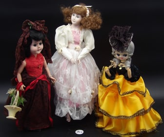 Vintage Doll Lot (3)