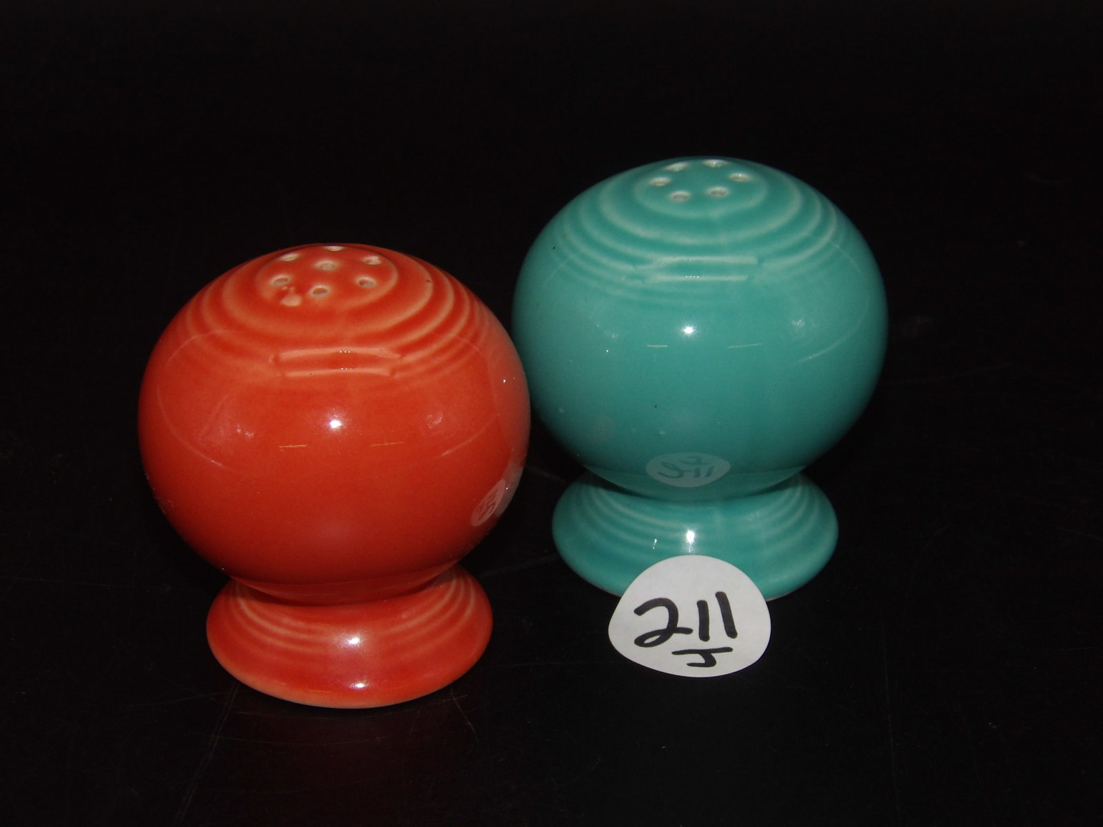 Fiestaware Salt & Pepper Shakers (1 of 2)