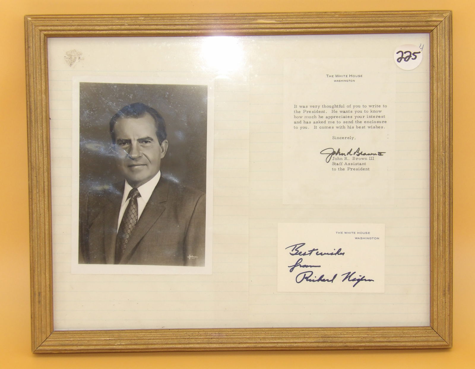 Nixon / Brown Coorespondence (1 of 4)