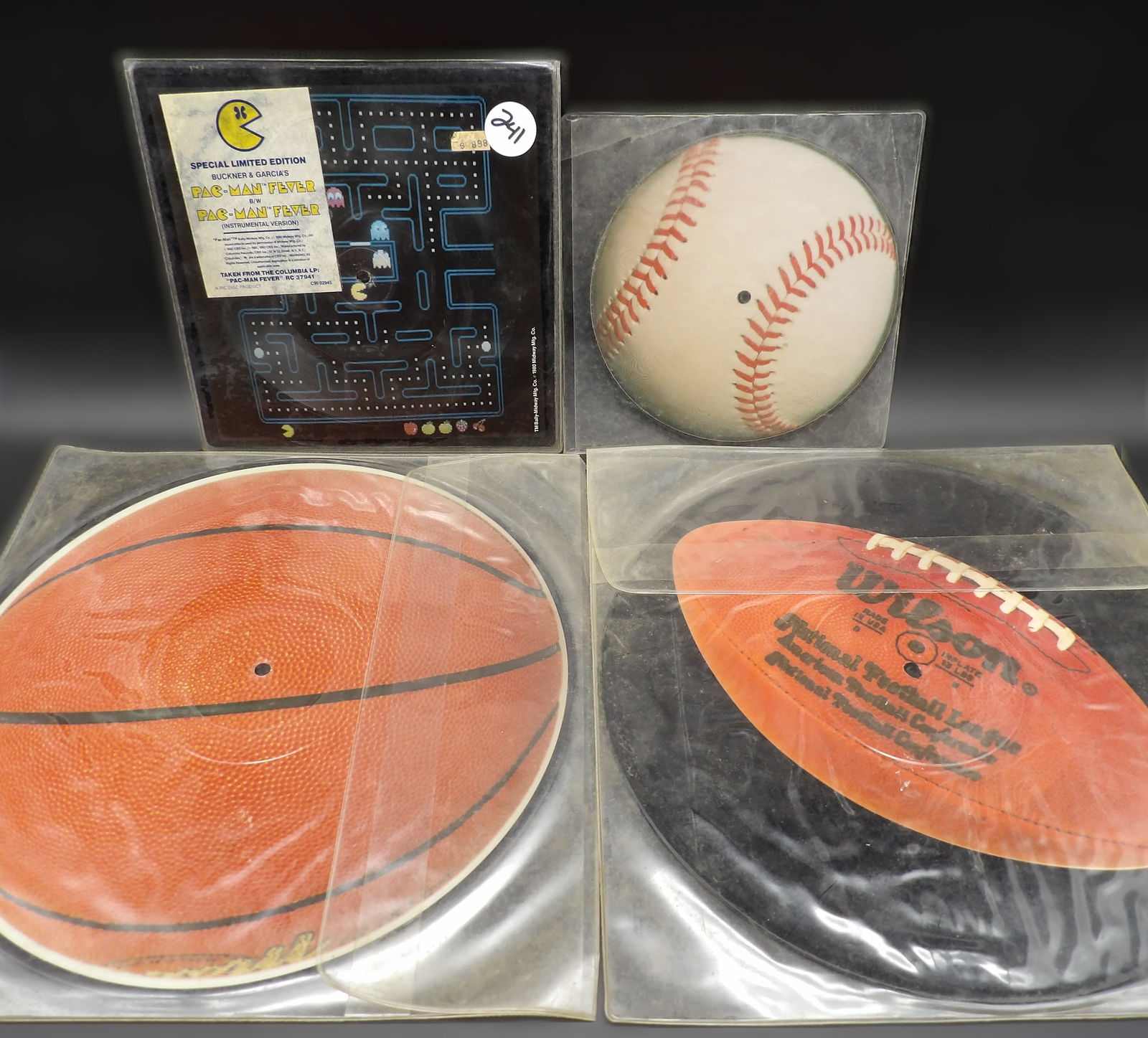 (4) Picture Disc Vinyl Records (1 of 4)