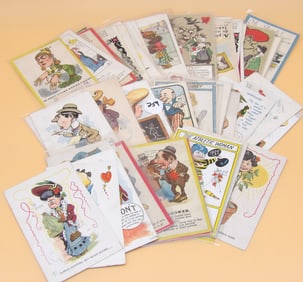 Comic Valentine Postcards (50+)