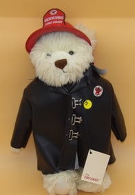 Texaco Fire Chief Teddy Bear (In Box)