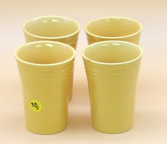 Fiestaware Water Tumblers (4)
