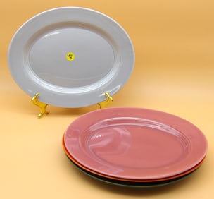 Homer Laughlin Harlequin Oval Serving Dishes (4)